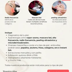 Limpieza facial premium plus (VIP)