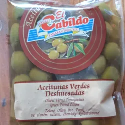 Aceitunas verdes sin hueso 150g