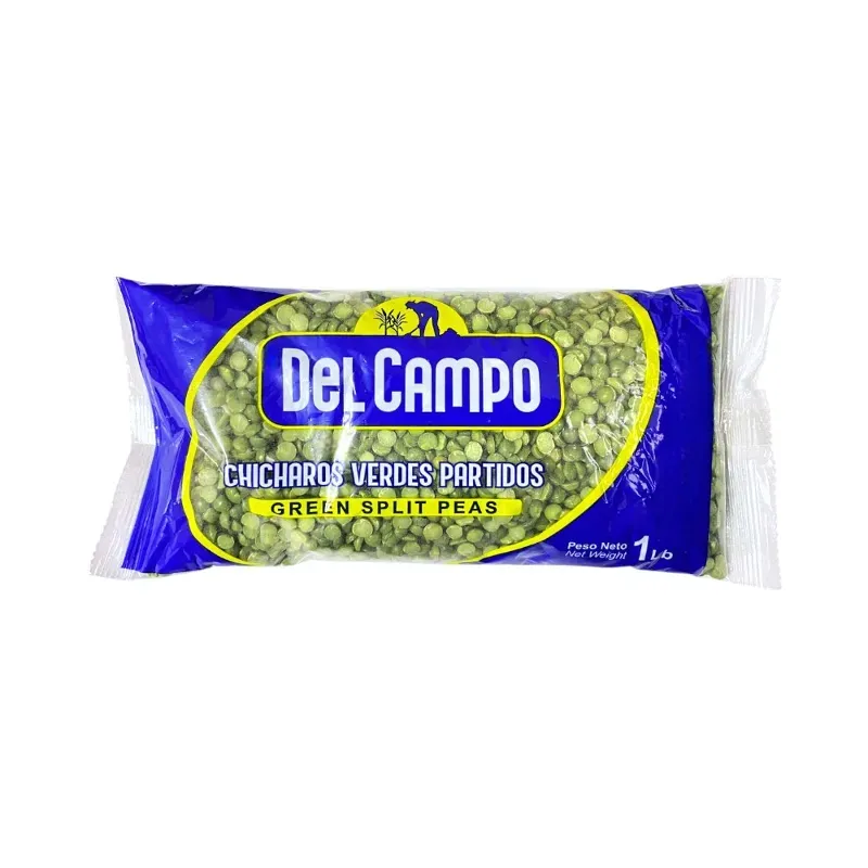 Chicharo verde 1lb Del Campo