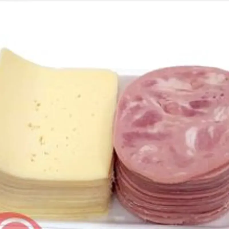 Lasqueado de jamón bravo y queso gouda 2Lb