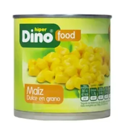 Lata de maíz dulce Dinos 400g 