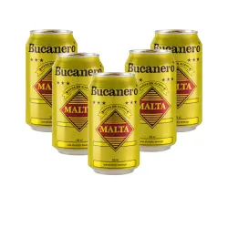 Malta bucanero  6 uds x 355ml