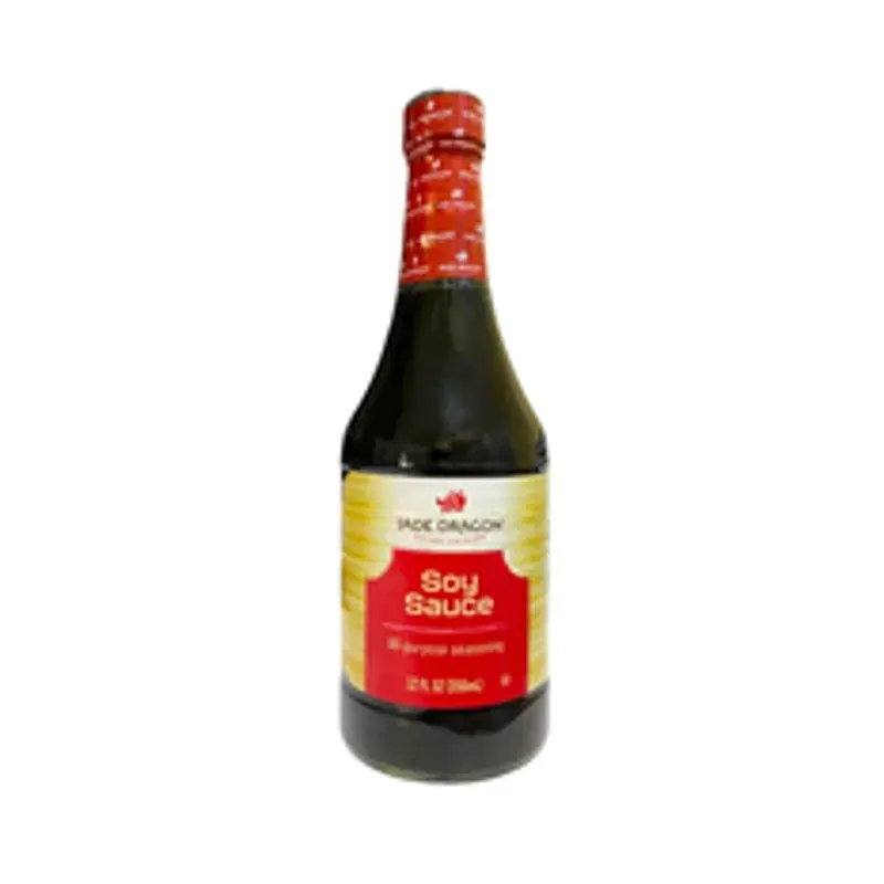 Salsa Soya 12oz (356 ml) marca JADE DRAGÓN PRODUCTO  DE USA