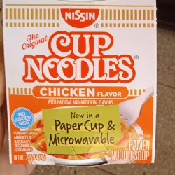 Sopita de pollo instantánea RAMEN