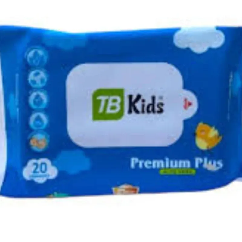 Toallitas  TB KIDS sin alcohol 20 uds 