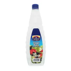 Vinagre Blanco de alcohol de caña Clemente Jaques 1 Lt 