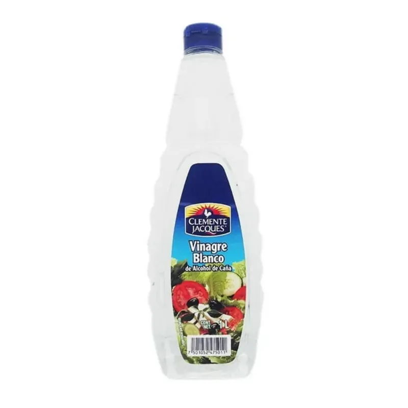 Vinagre Blanco de alcohol de caña Clemente Jaques 1 Lt 