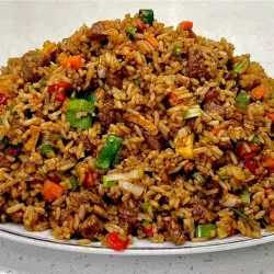 Arroz frito clásico  (Ver descripción)