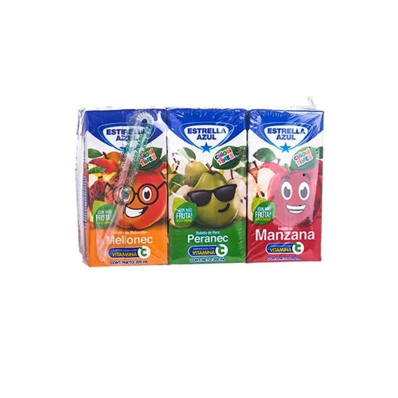 Blister de jugo 6 unidades 