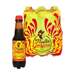 Botella de Malta Guajira 330ml x blister de 6 unidades