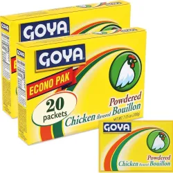 Caja d3 caldos de pollo Goya (20 paquetes)