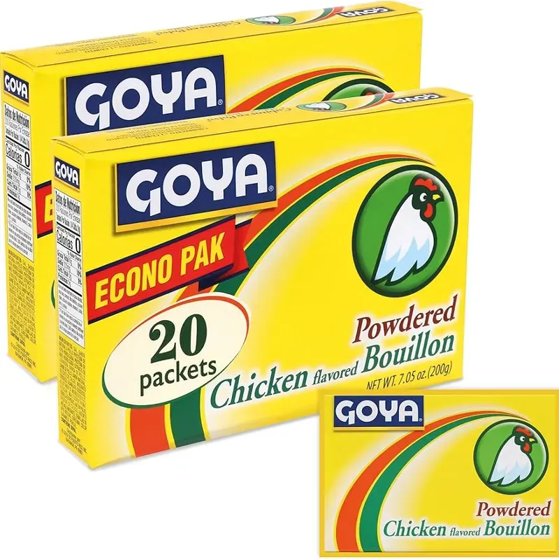 Caja d3 caldos de pollo Goya (20 paquetes)