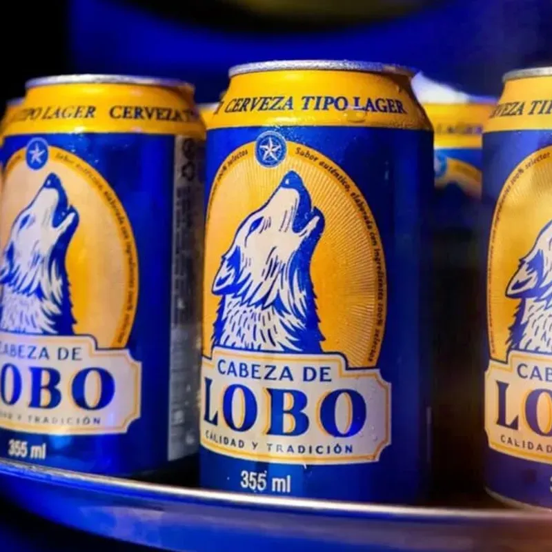 Caja de Cerveza Cabeza de Lobo 24 x 333ml