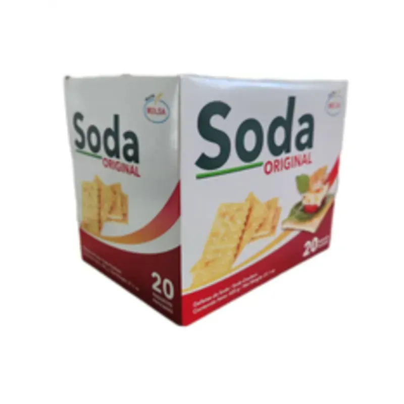 Caja de galletas Soda original 600g (contiene 20 paquetes)