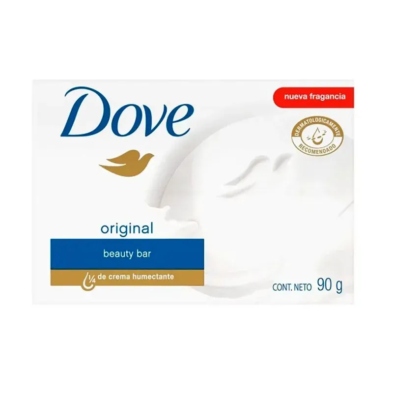 Caja de jabón DOVE 100 g con crema humectante