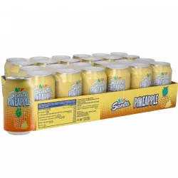 Caja de Refresco Lata Piña  330ml x 24 uds