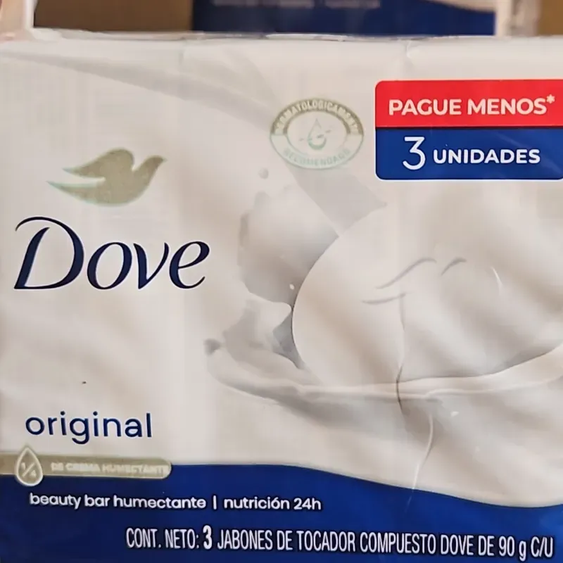 Caja Jabón DOVE (contiene 3 japones)