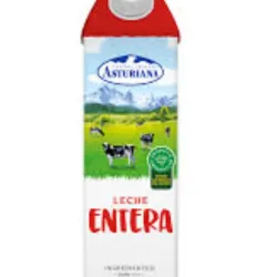 CAJA LECHE Entera evaporada sabor 1LT natural x unidad  (rinde hasta 5 litros de  leche)