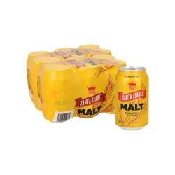 Caja Malta Santa Isabel x 330ml