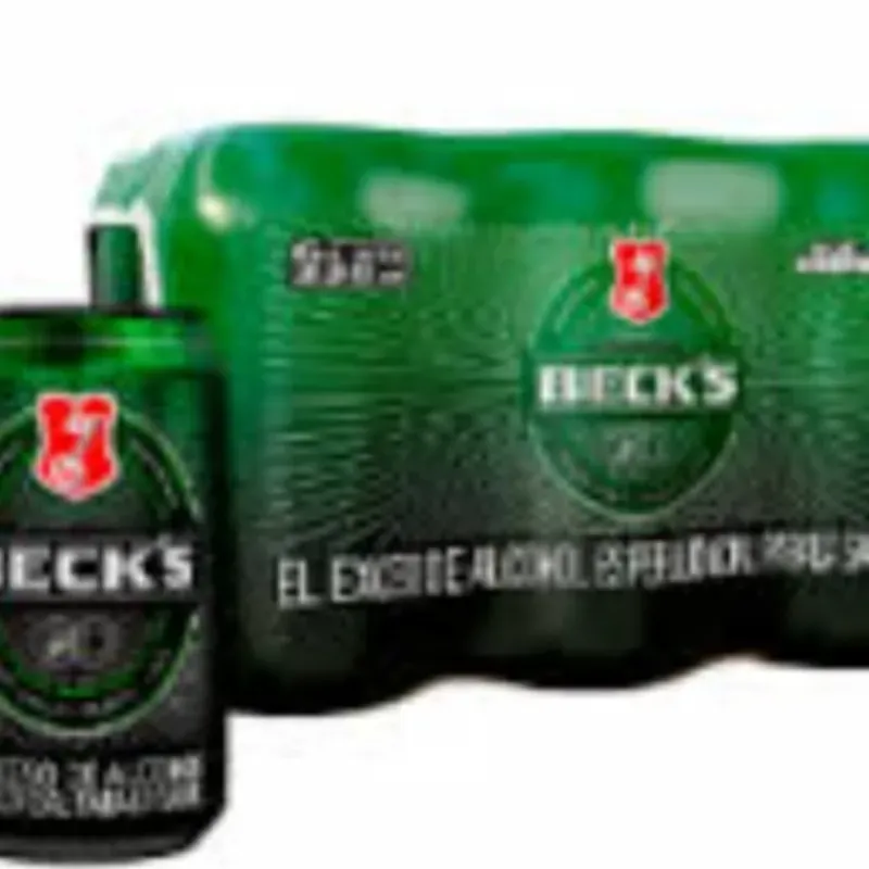 Cerveza BECK'S  blíster de 6 uds x330ml