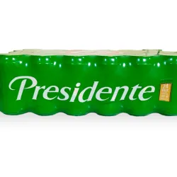 Cerveza Presidente caja de 24 uds x330 ML 