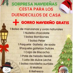 CESTA PARA LOS DUENDECILLOS DE CASA 