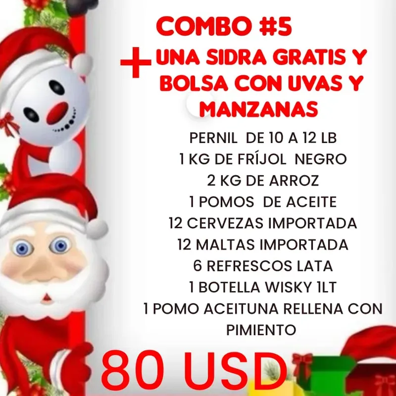 COMBO #2 PARA NAVIDAD Y FIN DE AÑO