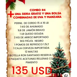 COMBO # 4 PARA NAVIDAD Y  FIN DE AÑO