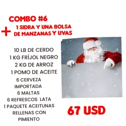 COMBO #6 PARA NAVIDAD Y FIN DE AÑO