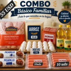 COMBO BÁSICO FAMILIAR (VER DESCRIPCIÓN)