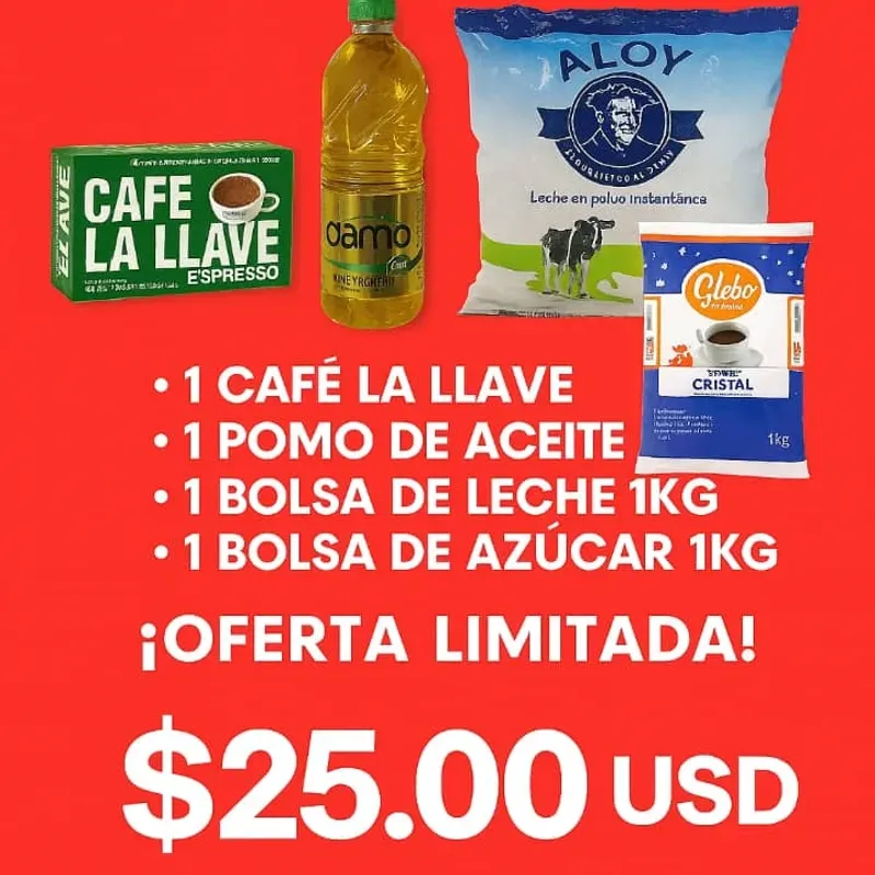 Combo especial en promoción 