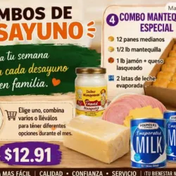 Combo para desayuno #4 (ver descripción)