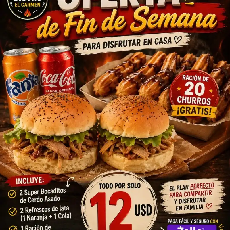 COMBO TENTACIÓN DE SABORES