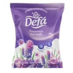 Detergente en polvo Defa 500G lavanda multiusos con blanqueador