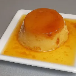 Flan de dos leches (ver descripción)