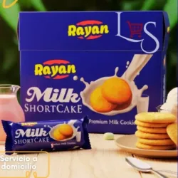 Galletas de leche  y mantequilla MILK (8 paquetes)