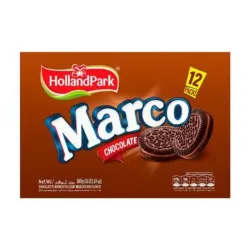 Galletas MARCO Chocolate (contiene 12 paquetes)relleno chocolate 
