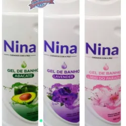 Gel de ducha NINA 750ml (aguacate y rosa) ver descripción 