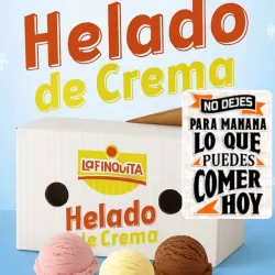 Helado tina de 3.8 lt sabores chocolate (calidad garantizada)