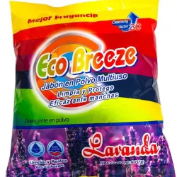 Jabón en polvo para lavar 900g aeoma Lavanda con blanqueador ( vwr descripción)