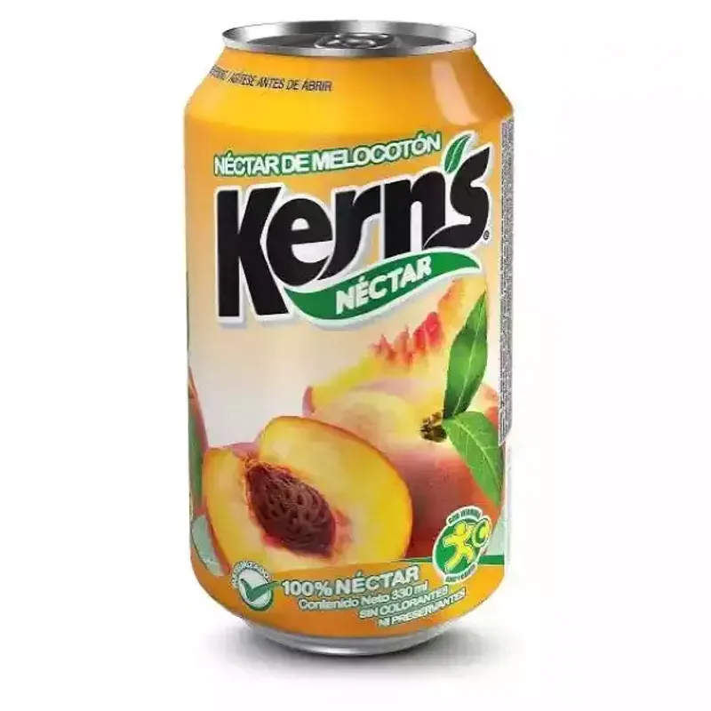 Jugo  Néctar KERN'S de melocotón  lata x 330ml