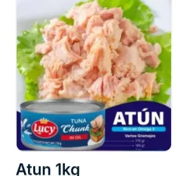 Lata de Atún  ene trozos 1kg