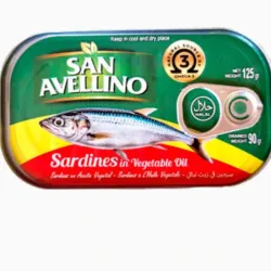 Lata de sardina en aceite 125g San Avelino