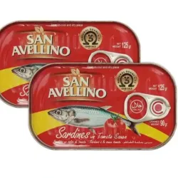 Lata de sardina  en tómate San Avelino 125g