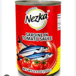 Lata de sardina  en tómate Nezka 155g