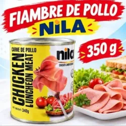 Lata spam de pollo  marca  NILA 340g