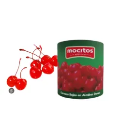 Latas de Cereza Roja en almíbar denso 920g (2 lb)