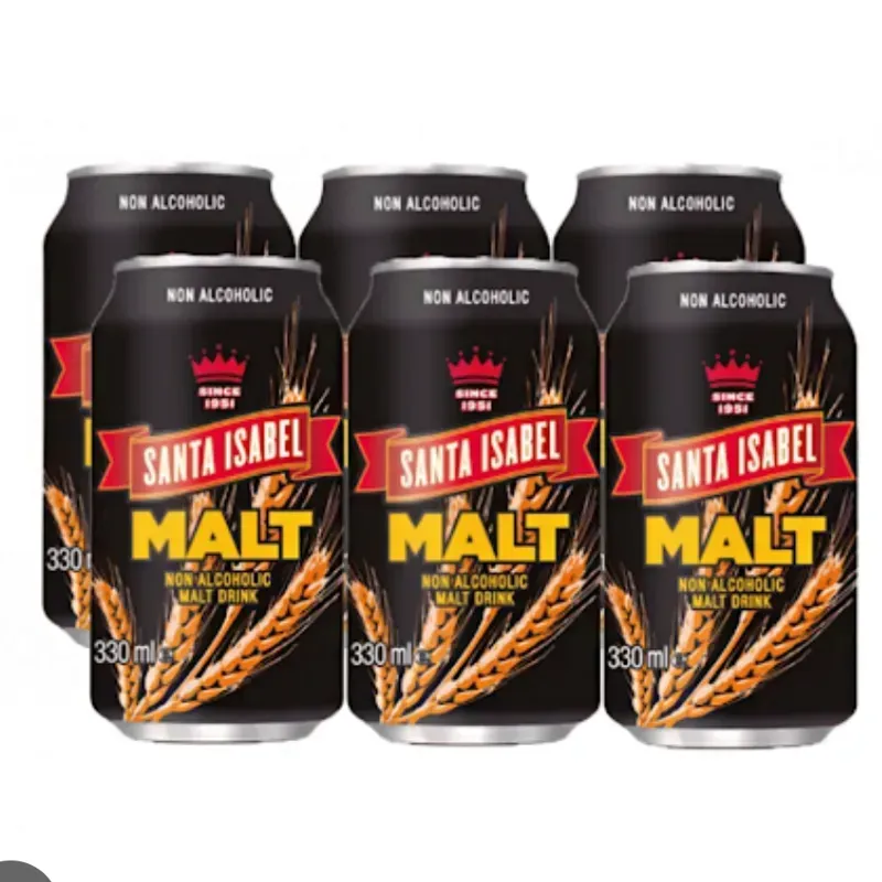 MALTA  Santa Isabel en lata blíster de 6 uds x 330 ML 