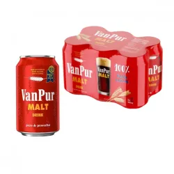Malta Van Pur blister de 6 uds x 330 ml (española