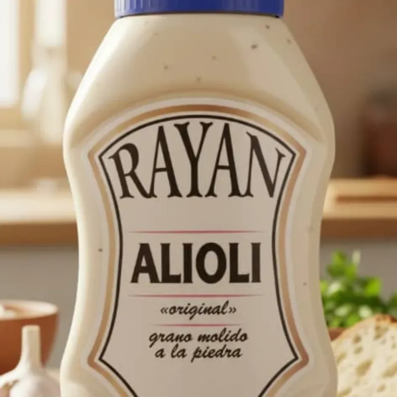 Pomo de Mayonesa Royal  Aloli de ajo